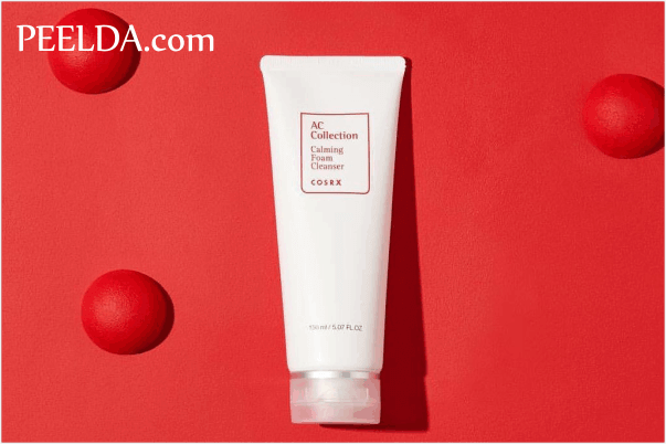 Cosrx AC Collection Calming Foam Cleanser.