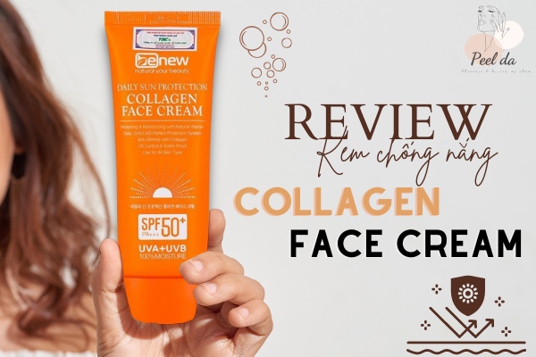 Kem chống nắng Collagen Face Cream