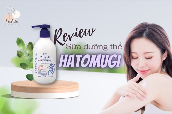 Review sữa dưỡng thể Hatomugi