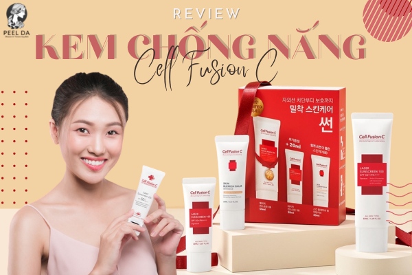 Kem chống nắng Cell Fusion C review
