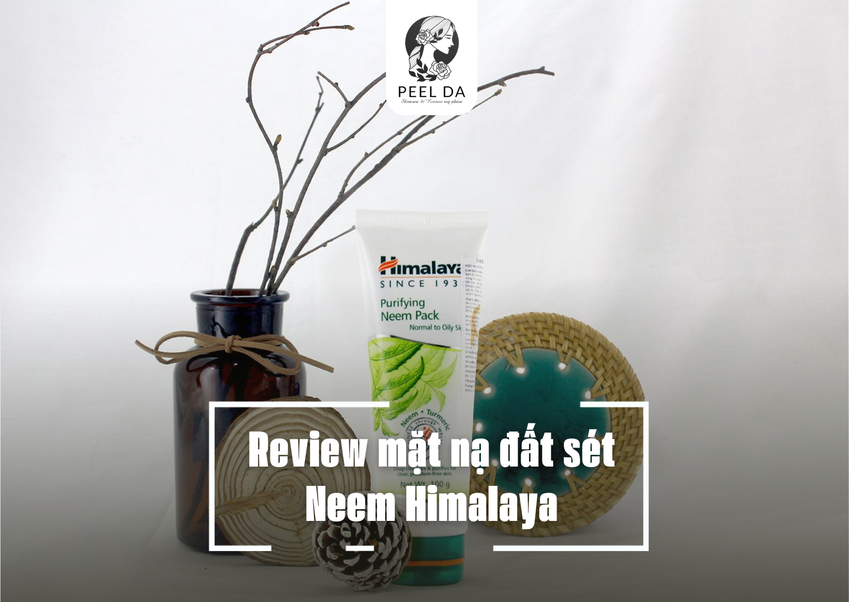 Review mặt nạ đất sét Neem Himalaya