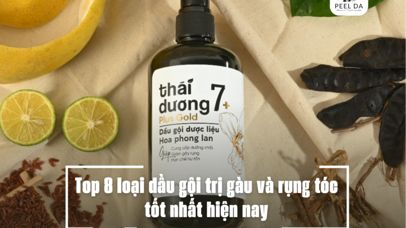 Top 8 loại dầu gội trị gàu và rụng tóc tốt nhất hiện nay